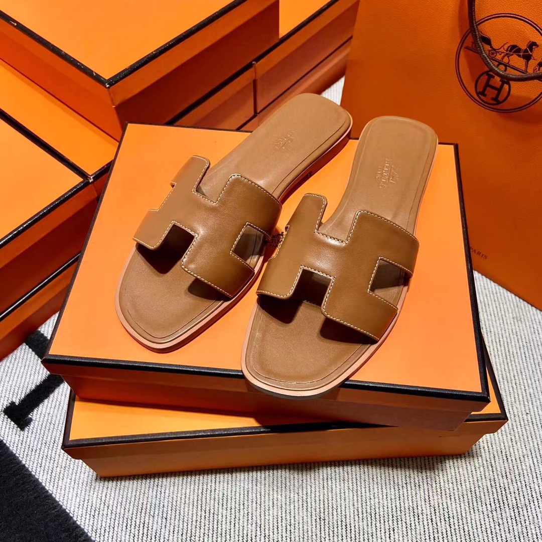 에르메스 올수공 오란 슬리퍼 샌들 스위프트 42